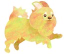 カラフルでお洒落なペットのイラスト描きます あなたのペットのイメージカラーは? イメージ5