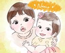 贈り物や記念にお勧め♪ゆる可愛い似顔絵お描きします 笑顔が増える特別な1枚を作りませんか？プレゼントや思い出に＊ イメージ2