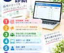 地方中小企業向け：新卒採用力セルフ診断できます 「なぜ採れない？」を45項目で見える化します。 イメージ2