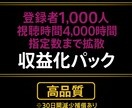 登録者1,000人&4,000時間まで宣伝します ⭐︎YouTube★素早く収益化★条件達成のお手伝い⭐︎ イメージ1