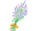 ナチュラルなお花の水彩イラスト描きます アンティークな雰囲気の水彩イラスト イメージ3