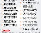 スポーツチーム風文字ロゴ作ります サンプル書体をベースにスポーツチーム風のロゴをデザインします イメージ8