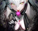 美麗な厚塗りイラストを制作致します 魅惑的な美女やイケメンがお好きな方に選ばれています。 イメージ2