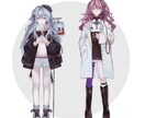 キャラが引き立つ！MVイラストを制作します 企業経験有のイラストレーターが繊細な絵でお手伝いします イメージ5