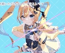 アイコン、サムネイルなど！艶感キラキラお描きします 高品質！アイコン/サムネイル/キービジュアルなどに イメージ2