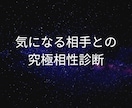 あなたと気になる相手の相性をお調べします 銀座ママがあなたとお相手の先天的相性と未来をお伝えします イメージ1