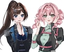 厚塗り風の丁寧で且つ透明感のある絵を描きます 厚塗り風が好きでも、透明感が欲しい…という方にオススメです！ イメージ1