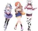 すべてのイラスト商用利用OK！　イラスト制作します 始めてのご依頼も丁寧なヒアリングでご対応します。 イメージ6