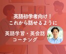 月額プラン-初学者向け英語コーチングを提供します これから英語を話せるように!大人の学習・モチベ向上コーチング イメージ1