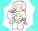 レトロでポップな似顔絵描きます 唯一無二のあなただけのイラストを イメージ3