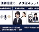 ビジネス利用できる「リアル×Vtuber」承ります 広告塔モデル制作【リアルタッチ/AI自動音声/人物寄せ可能】 イメージ14
