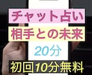 20分チャットであの人との未来を占います 気になるあの人の私への本音は？これから2人はどうなって行く？ イメージ1