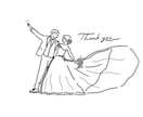 雰囲気そのままウェディング線画イラストを描きます 前撮り 結婚式 ウェルカムボード 結婚祝い 記念日 イメージ5