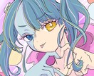 はっと魅せるアイコン、イラスト描きます ヘッダー、サムネ、SNS等にもお使いいただけます イメージ7