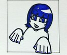ゆるいタッチでのイラストを描きます リアルな人間ではなくキャラクターぽさを残したイラストです イメージ3