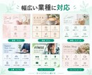 3案から選べる｜LINEリッチメニューを作成します 気に入った1案を修正して完成データを納品します イメージ4