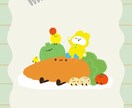 商用OK！ゆるかわで親しみやすいイラスト描きます X、Instagram、配信など幅広く対応可能です！ イメージ4
