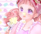 SNSアイコン／立ち絵OK！かわいい一枚絵描きます ふんわり・ガーリーでかわいい雰囲気のイラスト制作いたします イメージ5