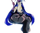 オリジナルキャラクターの立ち絵描きます 表情豊かなキャラクターの立ち絵を物語に加えませんか？ イメージ3