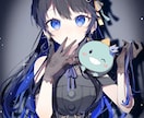 歌ってみた・一枚絵など幅広くイラスト制作します 配信やTRPG、立ち絵・アイコンなど幅広く対応します イメージ6