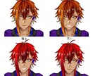 アイコンから1枚絵まで描きます オリジナルはもちろん、絵柄をにせることを得意としています。 イメージ2
