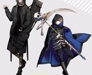 TRPG、ゲームの立ち絵、その他イラスト制作します アイコンサイズからバストアップ、全身までご相談ください！ イメージ5