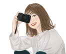 素敵な思い出をイラストにします 大切な人へのプレゼント・アイコンなどに✏︎ イメージ3