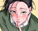 アイコン制作行います カッコよく目立つ男性絵アイコン イメージ4