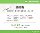 公式LINEのお友達を200人増やします ★振り分けOK★お得な初出品価格/補償有りで安心 イメージ4