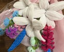 5本のモールフラワー❁⃘*.ﾟ枯れない花束作ります インテリアにも、大切な方へのプレゼントにも イメージ3