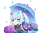 可愛いミニキャラ描かせていただきます アイコンやグッズ、貴方のocのデフォルメ化も対応可！！ イメージ7