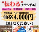 CanvaProで伝わるデザインチラシ制作します 幅広いジャンルを低価格で満足いただけるよう制作します！ イメージ1