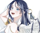 商用利用◎ 可愛い女の子キャラ承ります リアル調の似顔絵などもお受けできます イメージ1