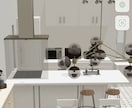 間取り図を立体化(3Dパース)させます 新築を検討中の方必見⭐︎3Dでお家の中を見てみませんか？ イメージ4