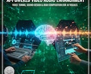 AI動画に音声調整＋効果音やBGM制作挿入致します 音声挿入・タイミング調整・BGM＆効果音＋ノイズ除去一括対応 イメージ1