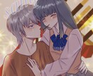 あなただけの素敵なアイコンを作成します オリジナルで透明感のあるイラストをお届けします。 イメージ4