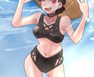 立ち絵イラスト承ります シンプルな立ち絵イラストです。背景等は、追加料金で対応します イメージ3