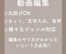 動画編集いたします 丸投げOK?!編集に困っている人必見！ イメージ1