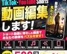 動画編集します TikTokやYouTube 動画を編集 イメージ1
