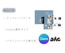 お洒落なプロフィールブックテンプレお渡しします 操作資料付！雑誌風のプロフィールブックCanvaテンプレート イメージ3