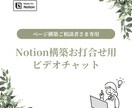 Notionページ構築のお打合せを承ります お悩みを整理し、理想のNotionの形を一緒に考えます イメージ1