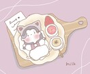 ゆるっとしたアイコンイラストや似顔絵を作成します 安くて可愛い！気分が上がるイラストを描きます❤︎ イメージ8