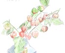 水彩画風優しい色合いのイラスト、似顔絵描きます あなたの心ほっこり癒して幸せに。 イメージ4