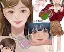 自分、かわいいイラスト描けます 女の子だったら次元問わずかけます! イメージ5