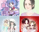 SNSアイコン描きます 御要望に合わせて色んなテイストで描きます イメージ6