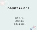 いつも同じことで悩む理由が分かる1テーマ診断します その悩み、理由があります。思考のクセを知って解決しよう イメージ4