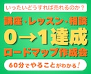 講座が売れない方へ｜0→1ロードマップを作ります 先着3名3,000円｜売りたいのに止まったままの方へ イメージ1