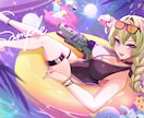 商用◎｜華やかで魅力的なイラスト制作します 商用利用可（追加料金なし）セクシーで可愛いイラストが得意です イメージ7