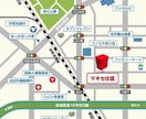 案内地図等などのの作成行います ご希望の色、要件に合わせて地図を作成します イメージ2