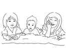 写真をイラストに。各種ご要望承ります SNSアイコンや名刺の挿絵など！2名まで追加料金不要です☺︎ イメージ8